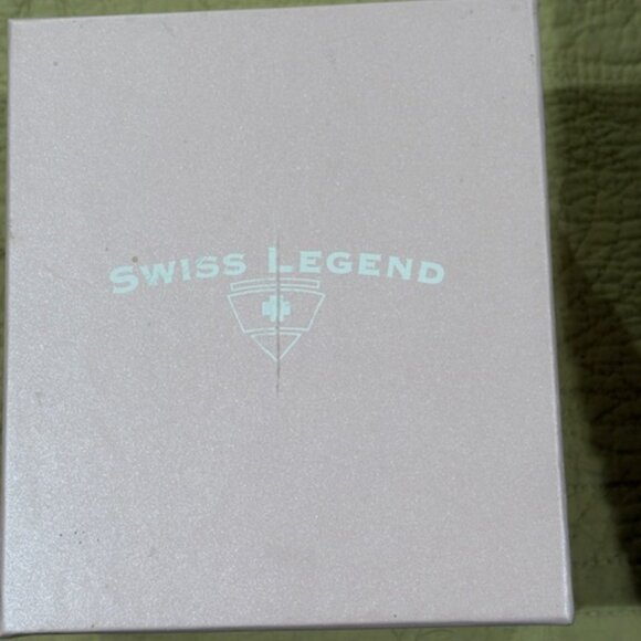 Swiss Legend Unisex White Commander Chronograph Diamond Watch  Model SL-20051 - Picture 8 of 8